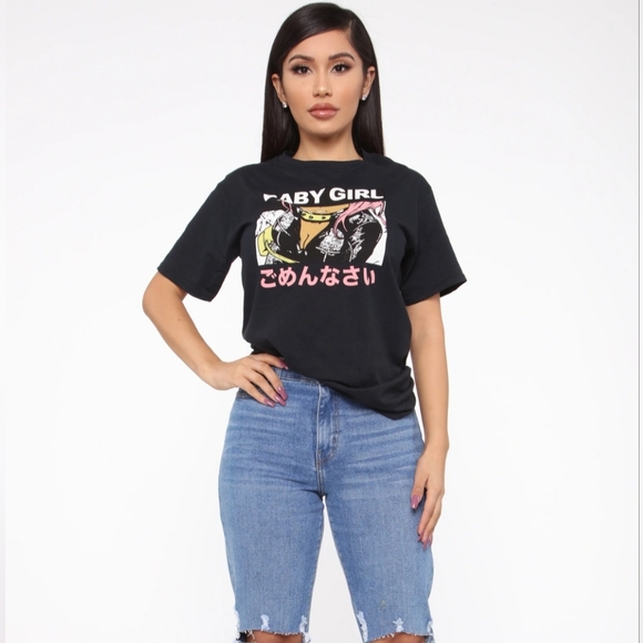Fashion Nova Tops - Fashion Nova "Baby Girl" T-Shirt